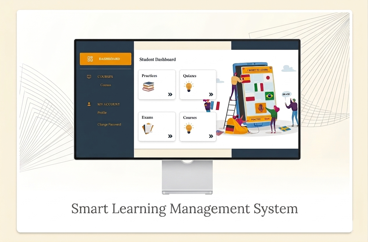 Smart Learning Management System Screenshot
